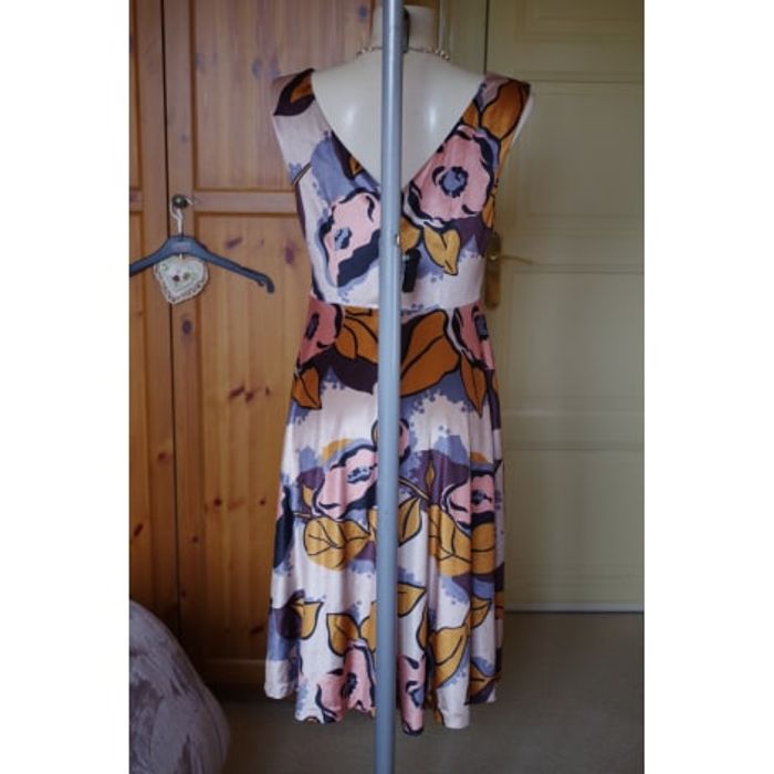 Robe velours lisse Rinascimento - Taille 40 - photo numéro 3