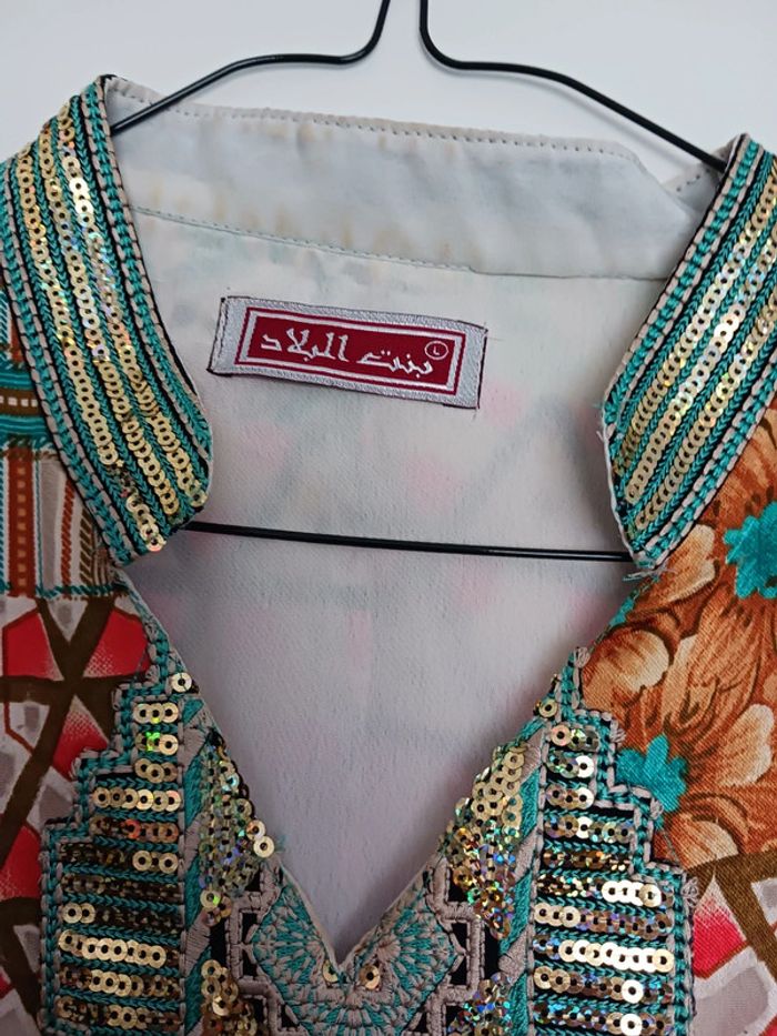Robe de soirée à motif Taille L 40 - photo numéro 4