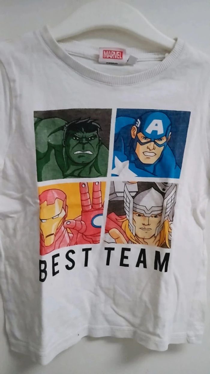 T shirt avengers 4ans - photo numéro 2