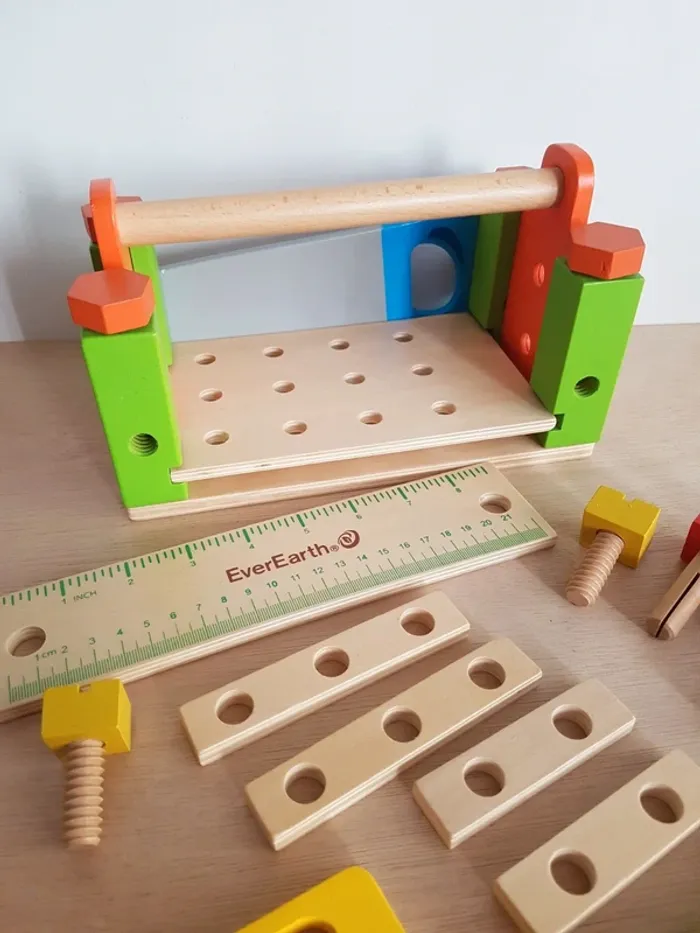EverEarth boîte à outils en bois bricolage - photo numéro 10