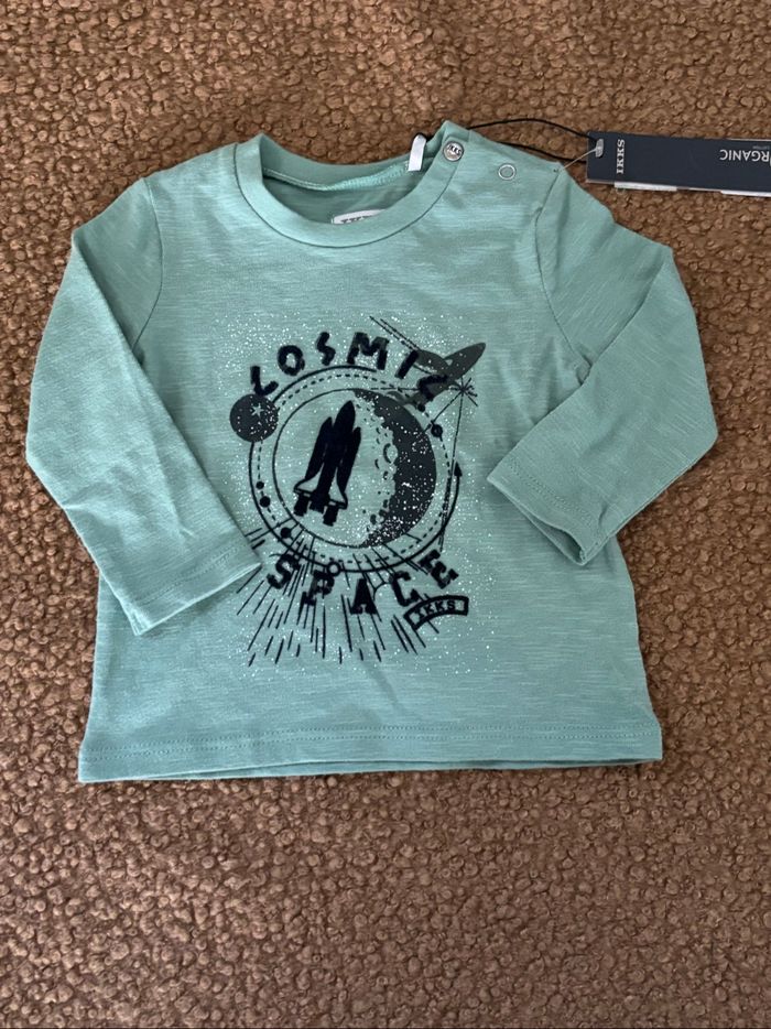 TEE shirt manches longues ikks 6 mois