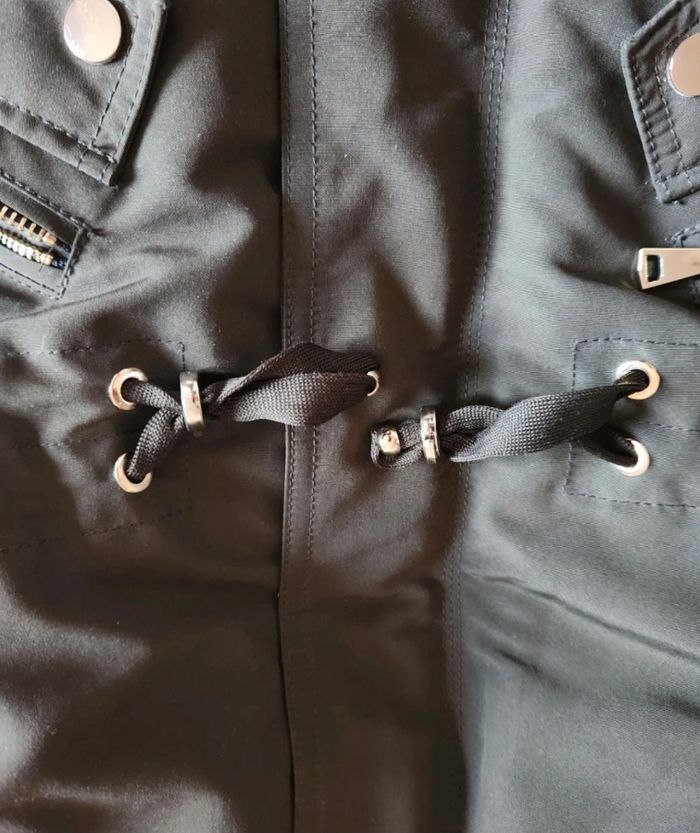 Manteau Pimkie kaki – Taille S – Chaud & doublure façon fourrure - photo numéro 5