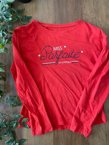 Tee shirt manche longue 8 ans