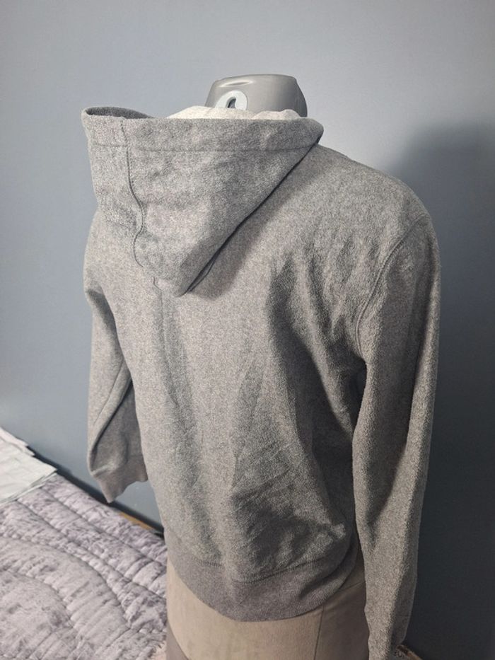 sweat a capuche / Hoodie - taille enfant 10/12 ans - gris / brodé 253 - photo numéro 6