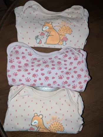 Lot de 3 body manches longues