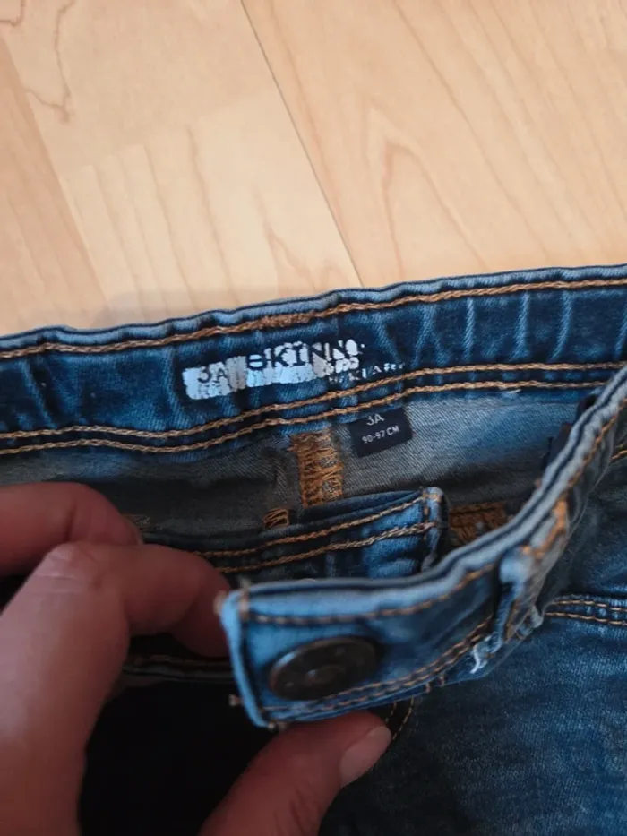 Jean skinny 3ans fille kiabi - photo numéro 2