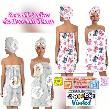 Paréo +bonnet de bain