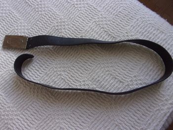 ceinture noire taille L (tour de taille 75 à 90 cm)