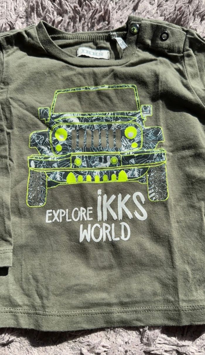 Tee-shirt IKKS 6 mois - photo numéro 2