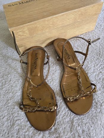Sandales 🍒vintage 2000 San marina🍒 pointure 37 non négociable