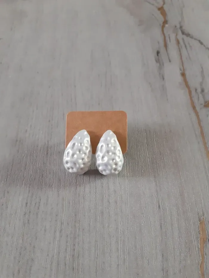 Boucles d'oreilles gouttes d'eau