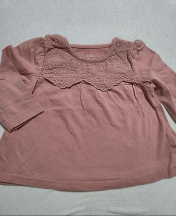 🌸 Blouse bébé C&A – 68 cm