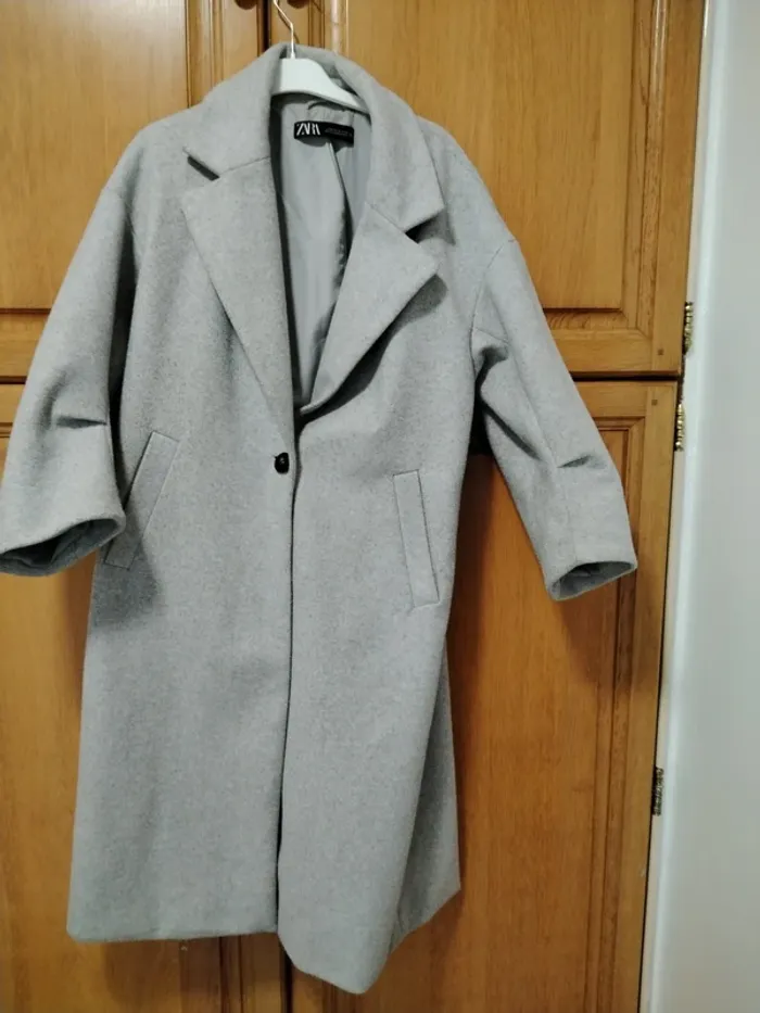 manteau oversize Zara - photo numéro 3