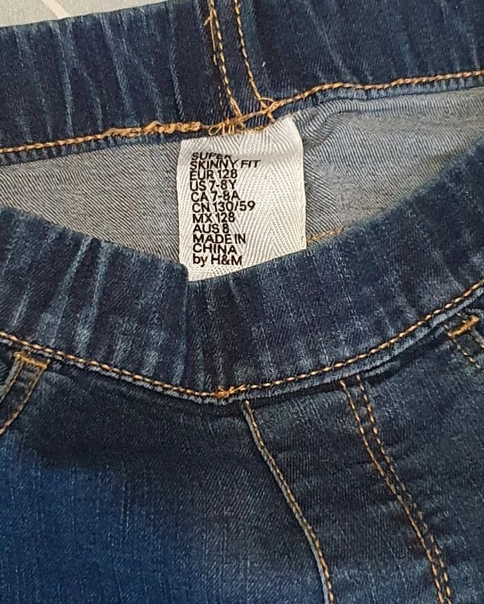 Jeans super skinny H&M - 8A - photo numéro 2