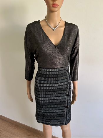 Robe mordorée neuve avec manches 3/4 Jus d’Orange taille 2