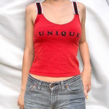 Débardeur court -Unique-