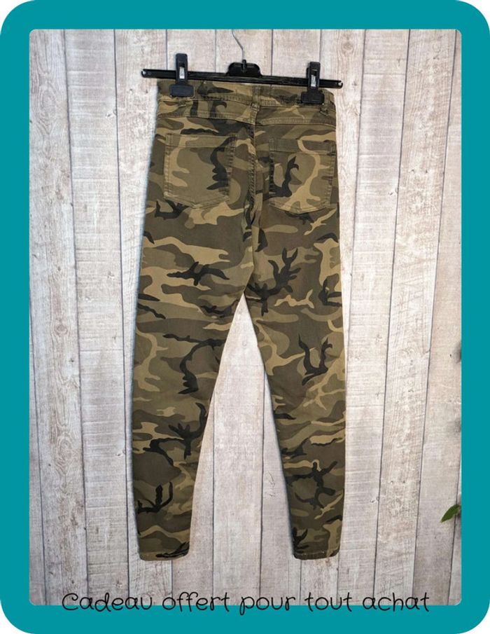 Pantalon militaire Bershka 36 - photo numéro 5