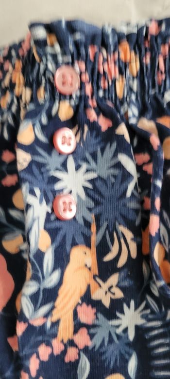 Short bouffant bébé 1 mois