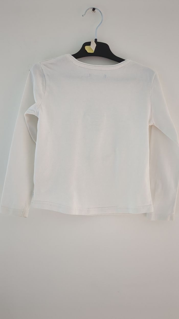T-shirt manches longues manchot Okaïdi 5 ans - photo numéro 3