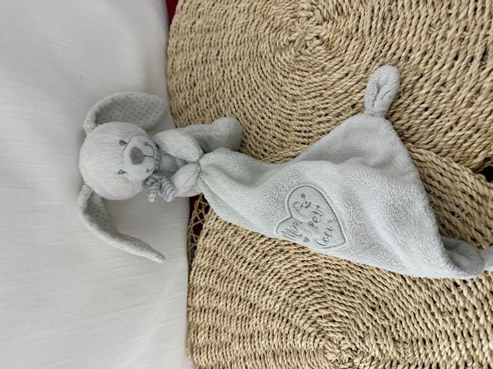 Doudou Lapin Pommette - Collection mon petit Coeur - photo numéro 4
