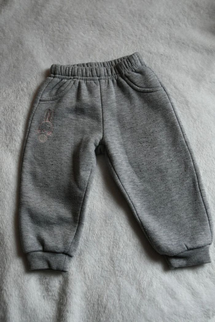 Pantalon molletonné 12-18 mois