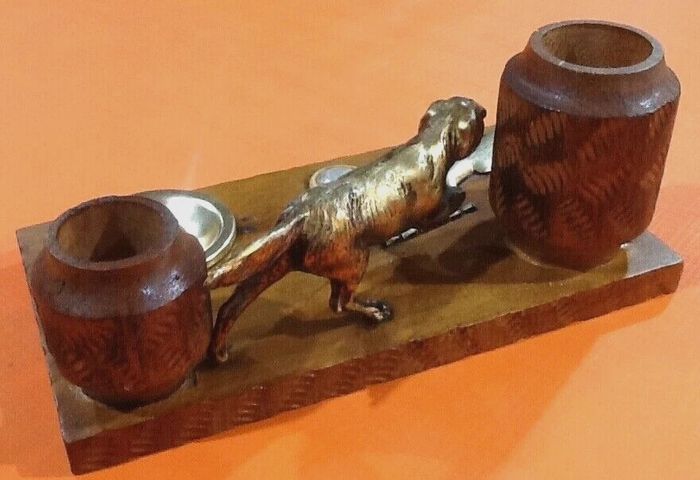 Années 1950 Nécessaire de fumeur Bois sculpté - photo numéro 3