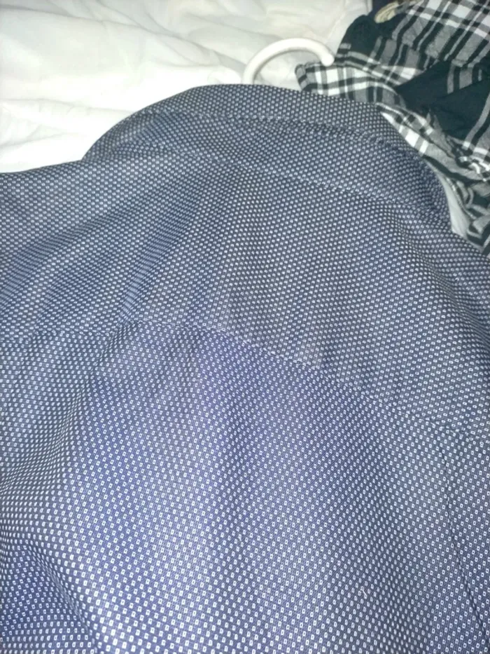 Chemise slim bleue - photo numéro 5