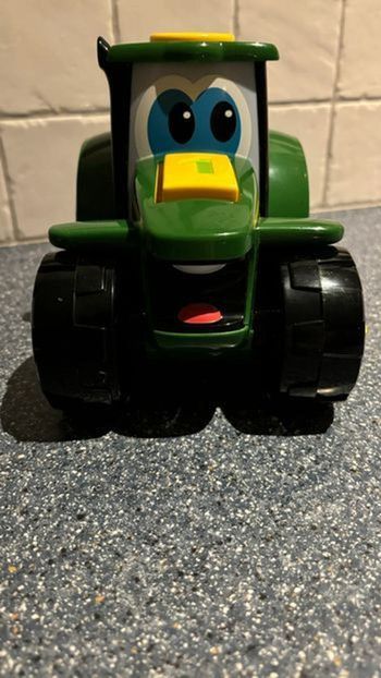 Jouet tracteur John Deere - le tracteur des formes et chiffres