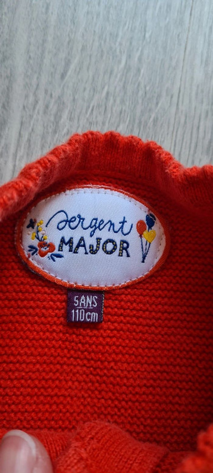 Gilet court Sergent Major Taille 5 ans - photo numéro 3