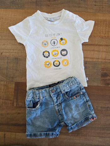 Ensemble t-shirt et short