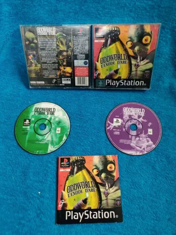 PS1 Oddworld l'exode d'Abe