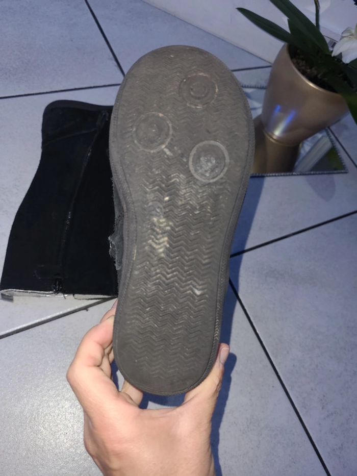 Bottes en daim taille 29 - photo numéro 4