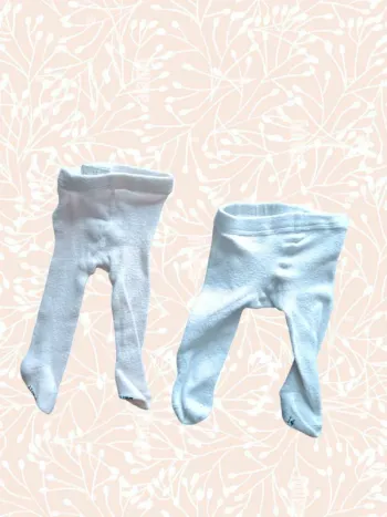 Lot de 2 paires de collants 1 mois