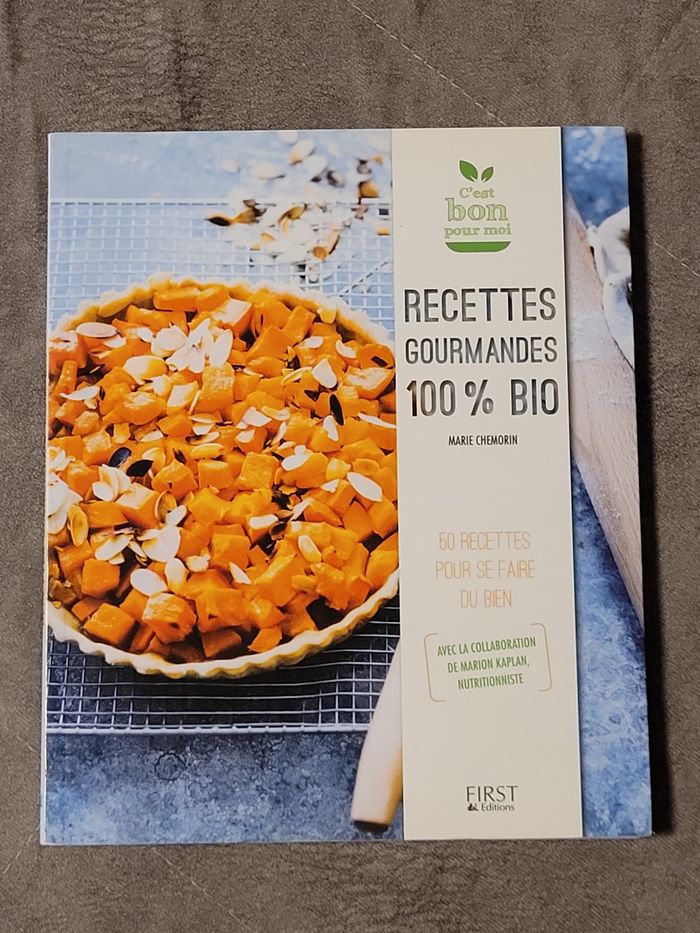 Recettes gourmandes 100 % Bio Marie Collectif - photo numéro 1