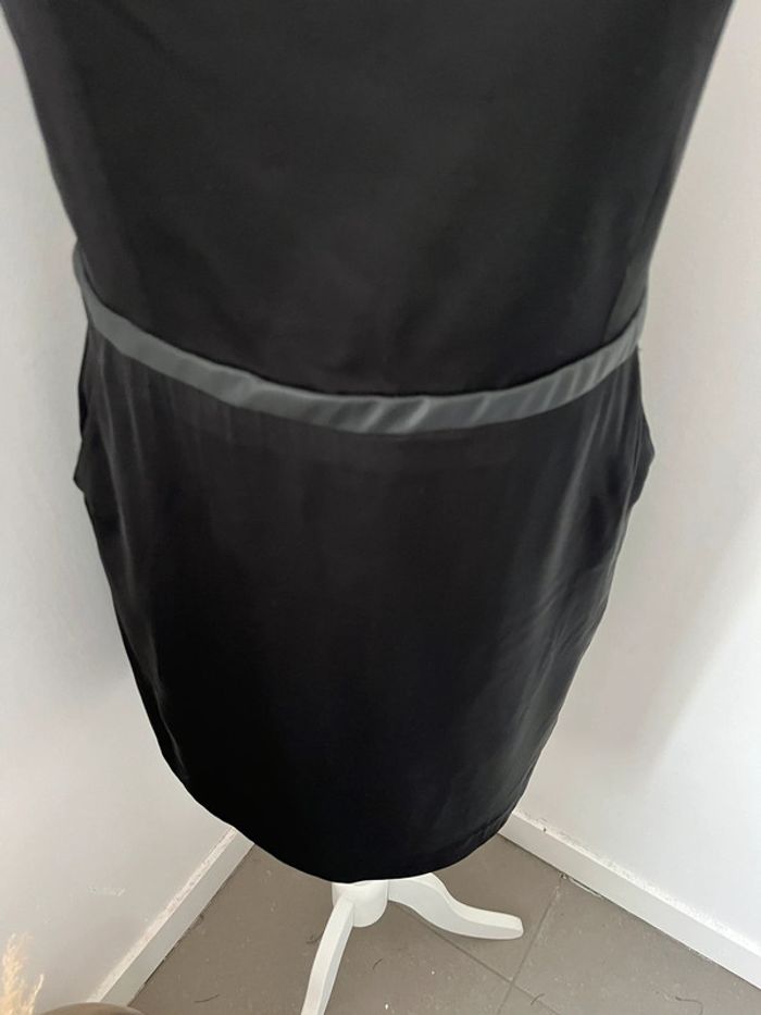 Robe bustier noire satinée Ikks L - photo numéro 2