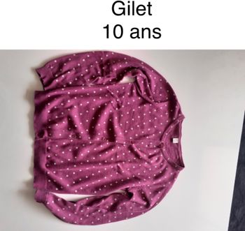 Gilet 10 ans