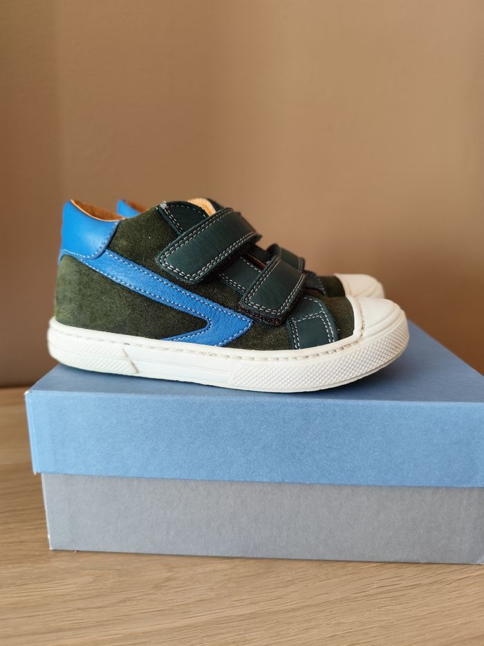 Chaussures romagnoli vert foncé