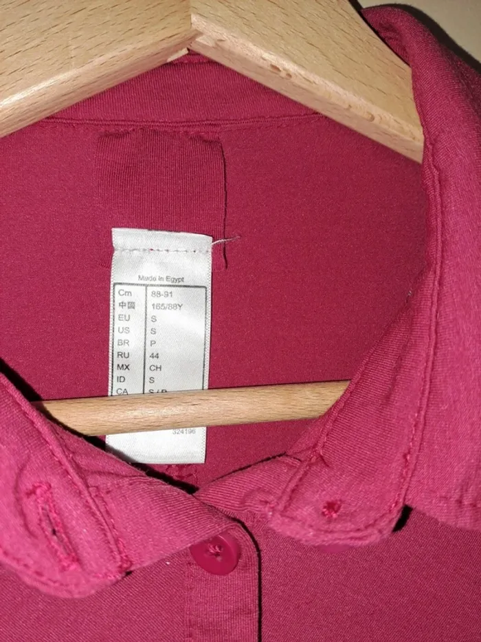 T-shirt fouganza cheval fushia S tbe - photo numéro 3