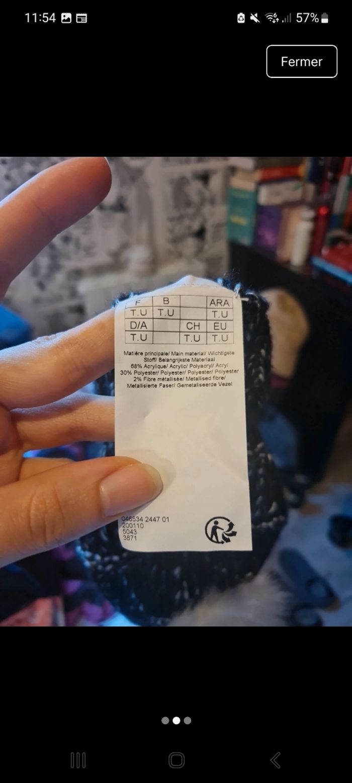 Bonnet noir - photo numéro 3