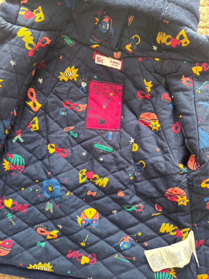 Manteau DPAM 6mois / 68cm - photo numéro 2