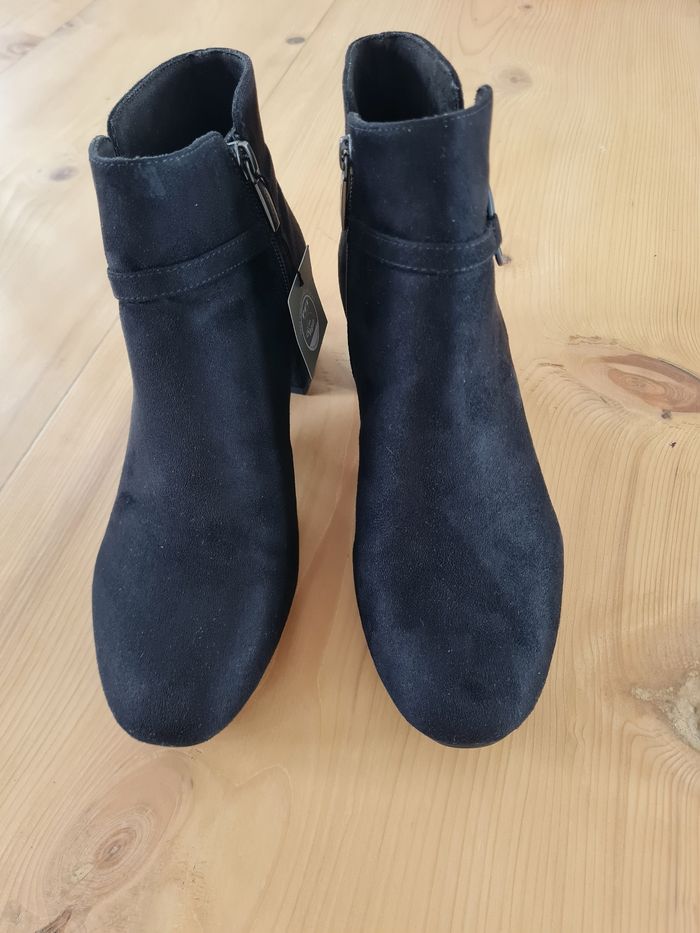 Bottine noir TAMARIS 39 neuve - photo numéro 4
