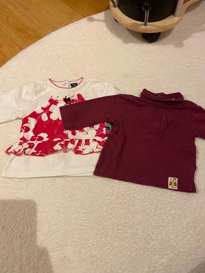Lot 2 t-shirts 3 mois