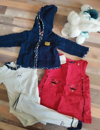 Ensemble sergent major taille 9 mois 