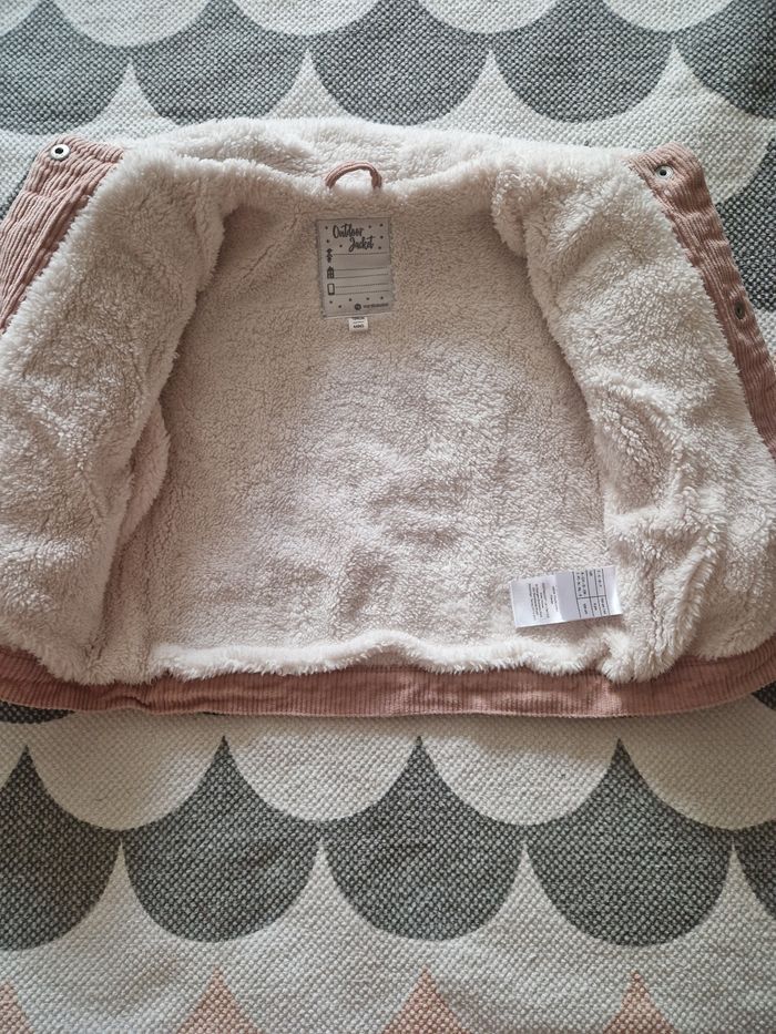 Veste velours fille 4 ans - photo numéro 3