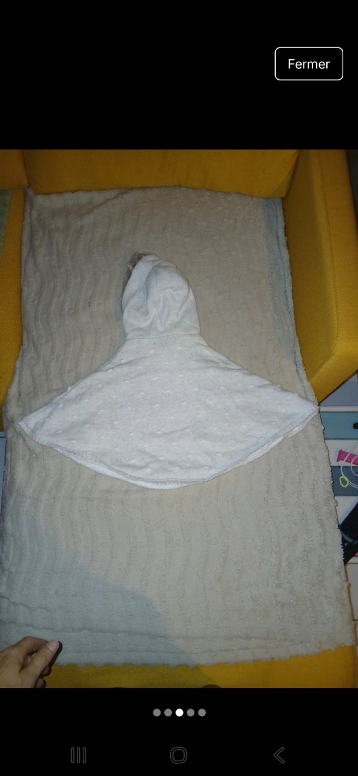 Manteau/pontcho fille - photo numéro 3