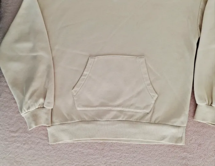 Sweat à capuche Kiabi 8 ans beige - photo numéro 2
