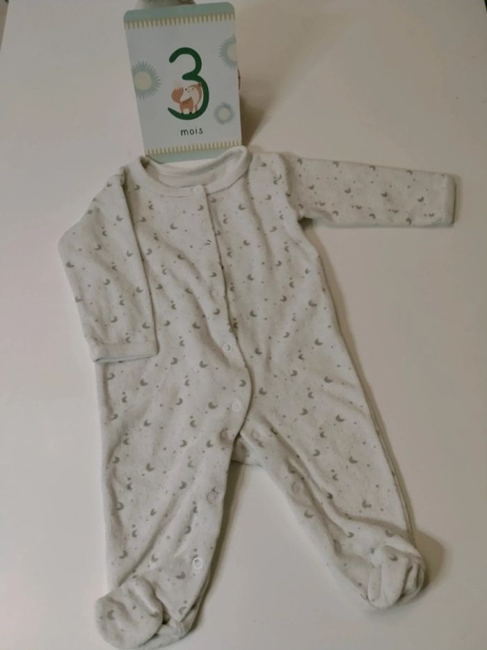 Pyjamas fille 3 mois - photo numéro 3