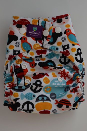 Couche labable Milovia évolutive à poche