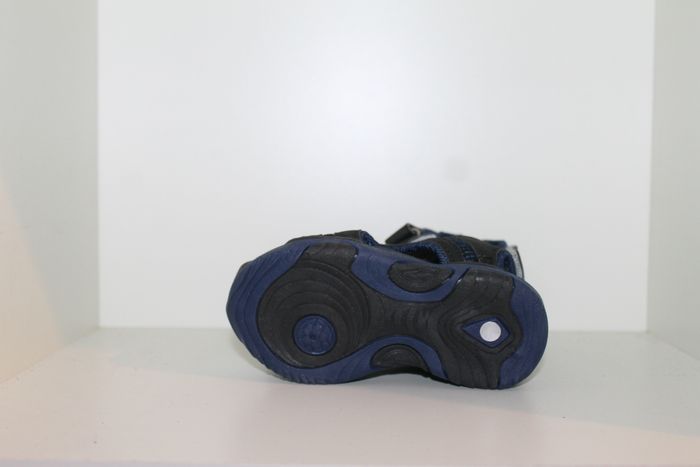 belle sandales nus pieds noire et bleue 25 - photo numéro 6