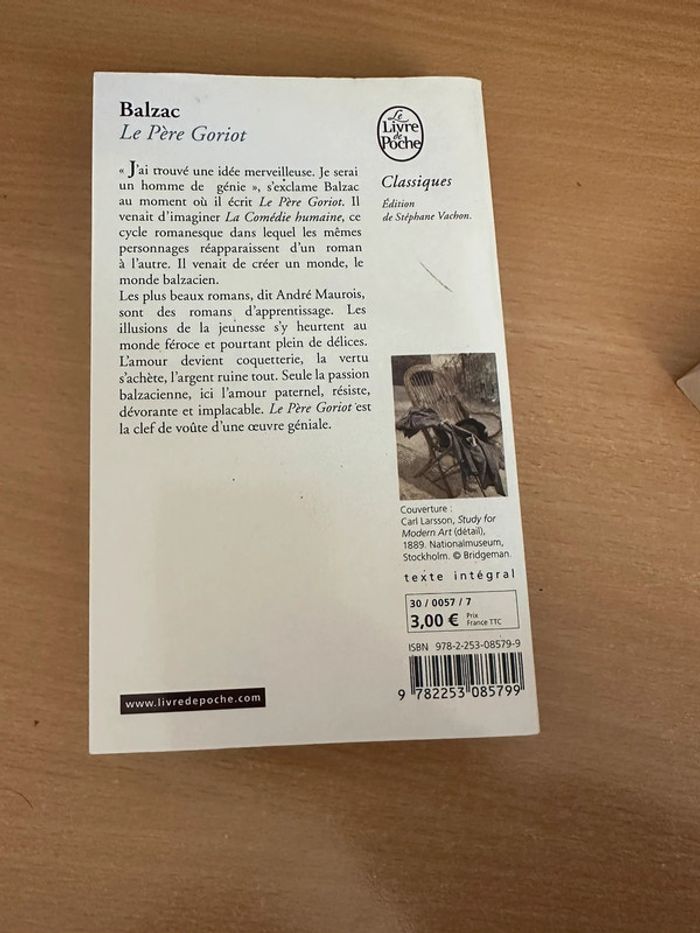 Le Père Goriot Balzac état neuf - photo numéro 2